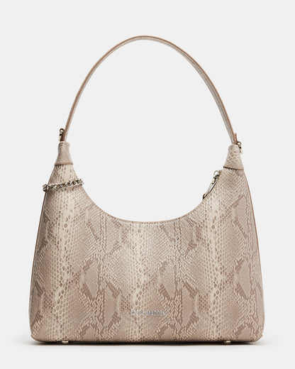 AMARI Bag Sand Snake Shoulder Strap Handbag | Steve Madden Trusted