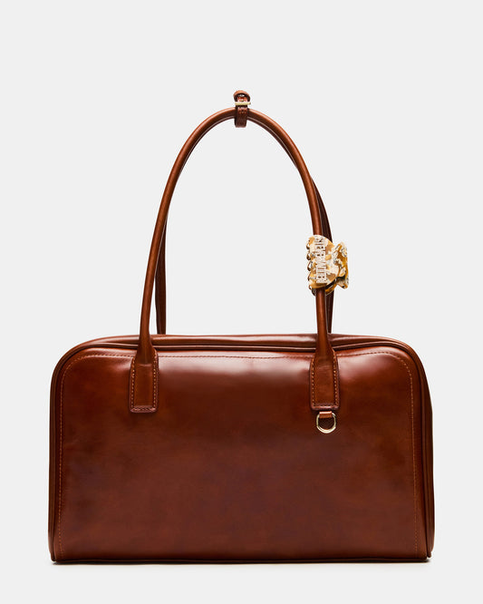 CANDICE Bag Rust Shoulder Strap Box Satchel Handbag | Steve Madden Popular