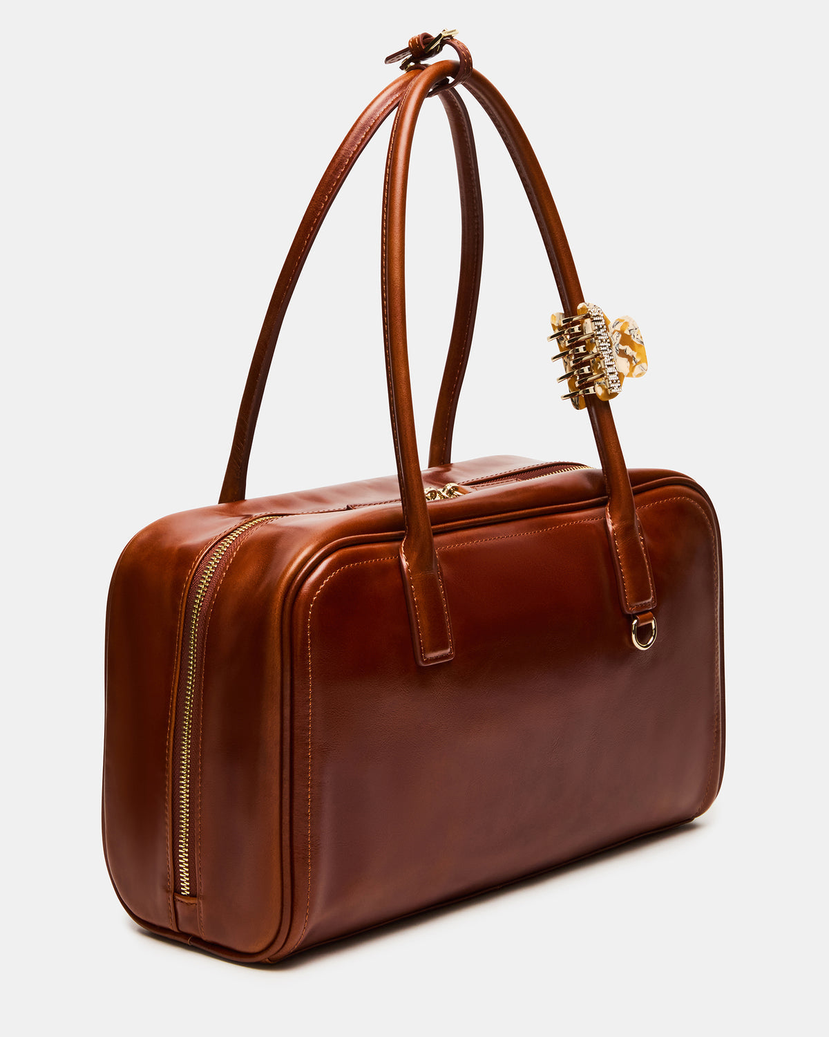 CANDICE Bag Rust Shoulder Strap Box Satchel Handbag | Steve Madden Popular