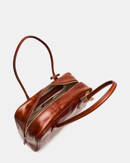 CANDICE Bag Rust Shoulder Strap Box Satchel Handbag | Steve Madden Popular