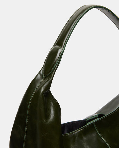 COLLINS Bag Olive Hobo Slouchy Shoulder Strap Tote Handbag | Steve Madden Classic