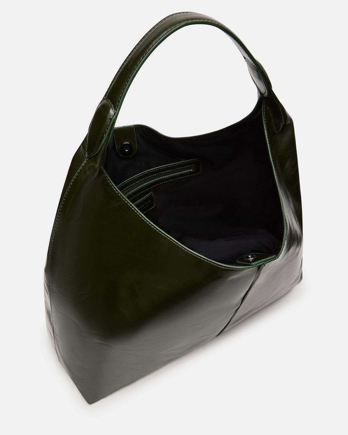 COLLINS Bag Olive Hobo Slouchy Shoulder Strap Tote Handbag | Steve Madden Classic
