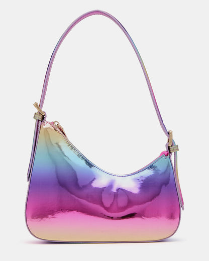SMITH Bag Metallic Multi Asymmetric Shoulder Handbag | Steve Madden Smart Buy