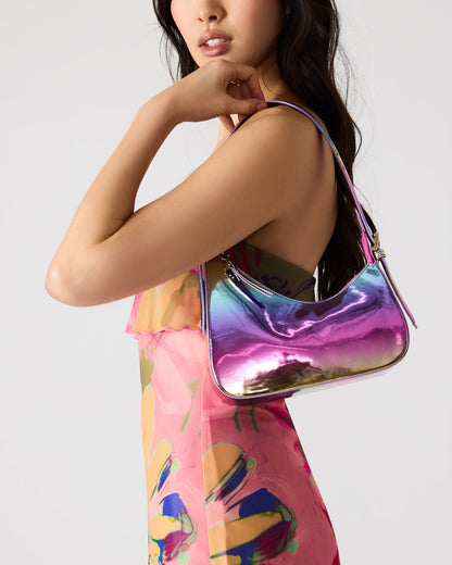 SMITH Bag Metallic Multi Asymmetric Shoulder Handbag | Steve Madden Smart Buy