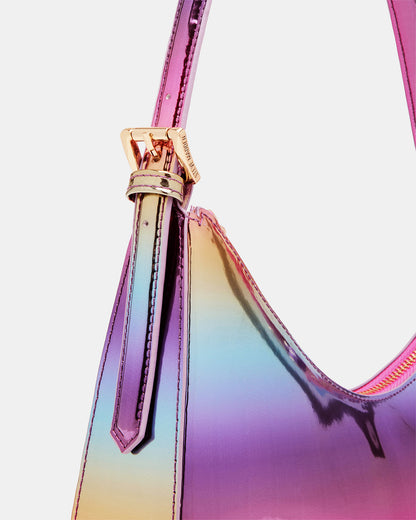 SMITH Bag Metallic Multi Asymmetric Shoulder Handbag | Steve Madden Smart Buy