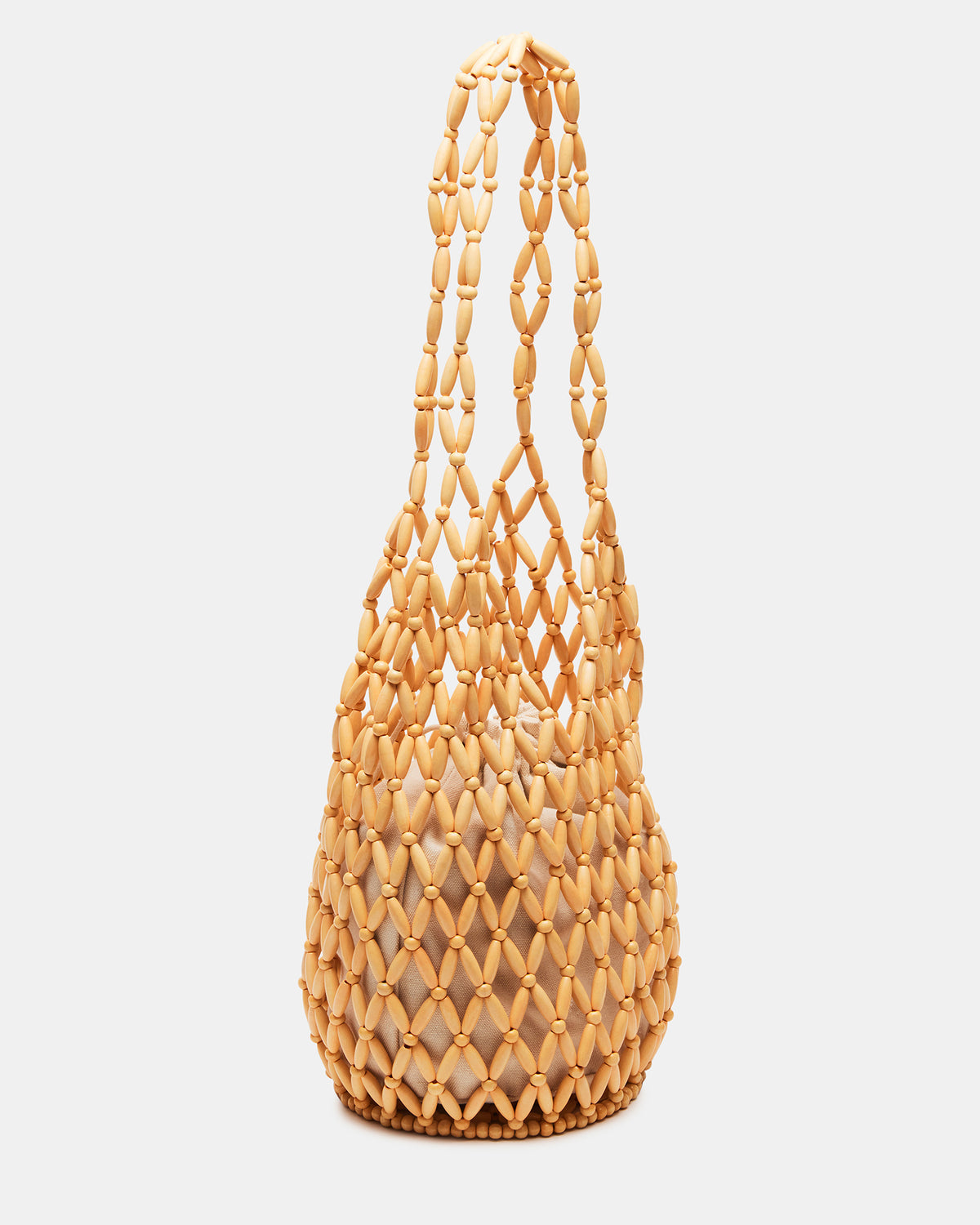 FIJI Natural Women's Beaded Shoulder Bag | Steve Madden Hot Sale