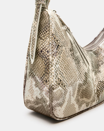 SMITH Bag Silver Snake Asymmetric Shoulder Handbag | Steve Madden Value