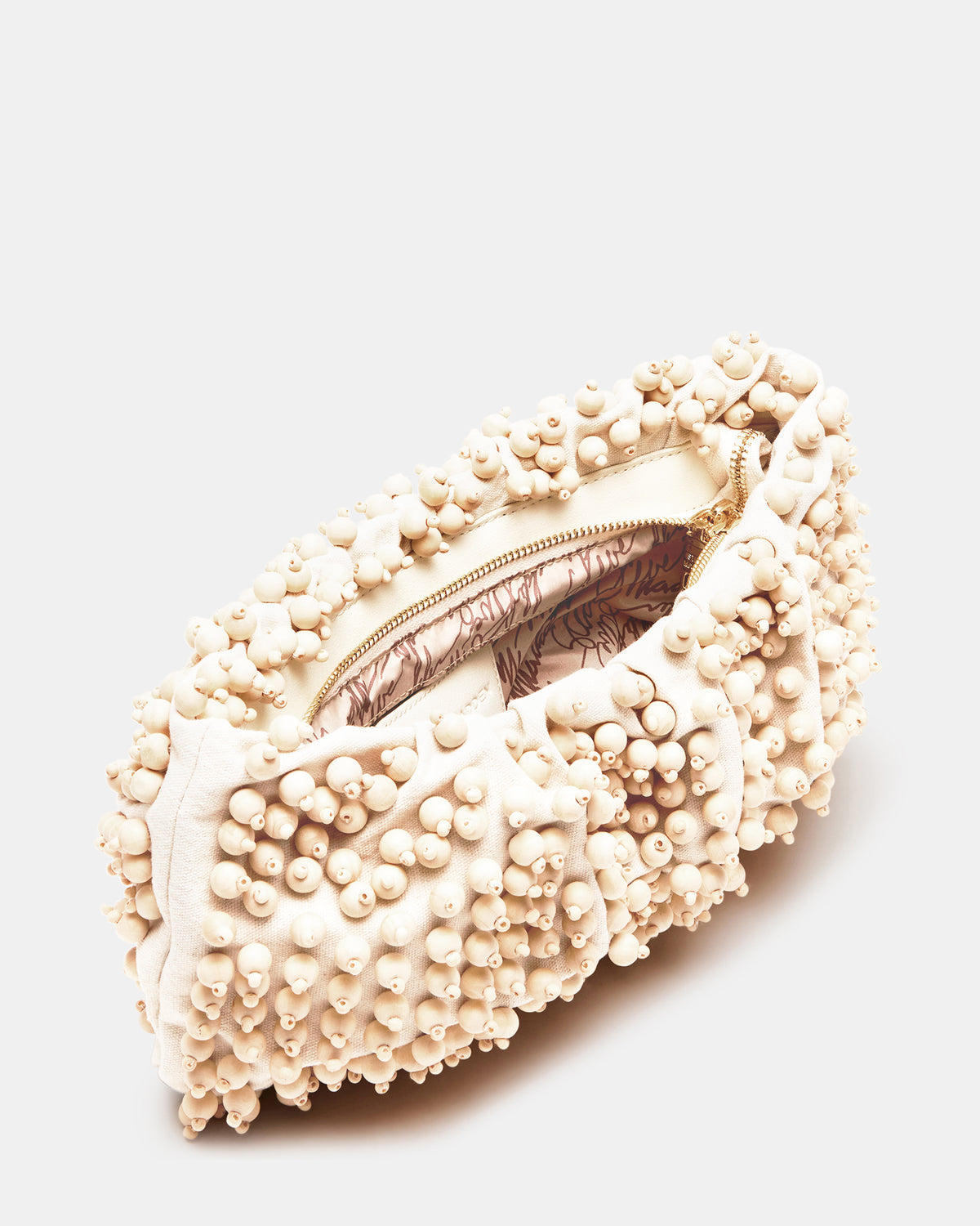 TIKI Natural Women's Beaded Clutch | Steve Madden Customer Favorite
