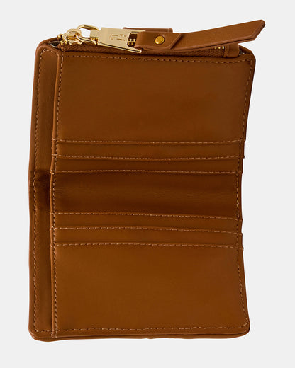 JEM STRAW Light Natural Bifold Wallet | Steve Madden Quality