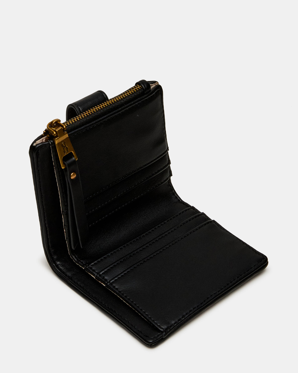 JEM STRAW Black Natural Bifold Wallet | Steve Madden Customer Favorite