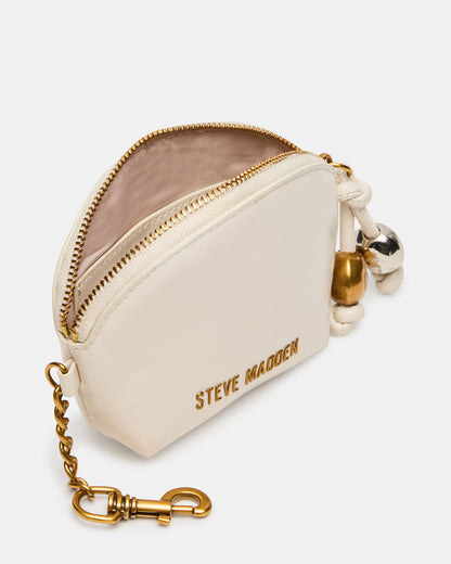 CASSIDI Wallet Chalk Dome-Shaped Card Holder | Steve Madden Quality