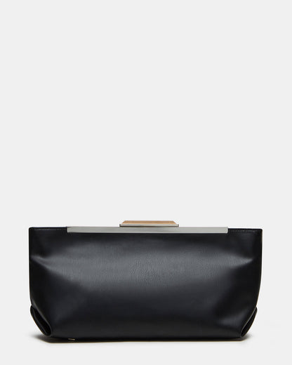 ANTONI Soft Oversized Clutch Bag Black | Women's Handbags | Steve Madden New