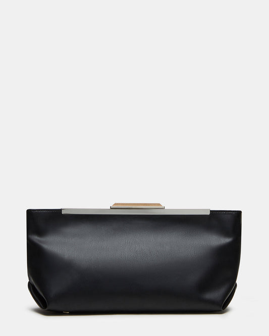 ANTONI Soft Oversized Clutch Bag Black | Women's Handbags | Steve Madden New