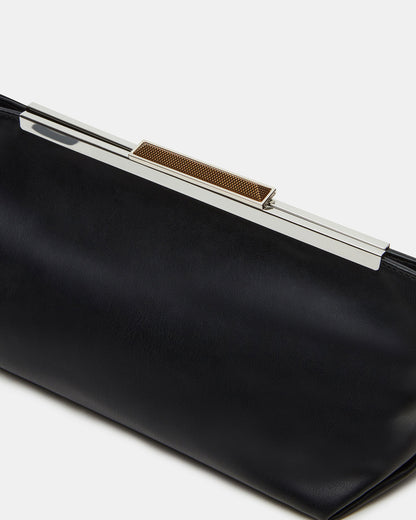 ANTONI Soft Oversized Clutch Bag Black | Women's Handbags | Steve Madden New