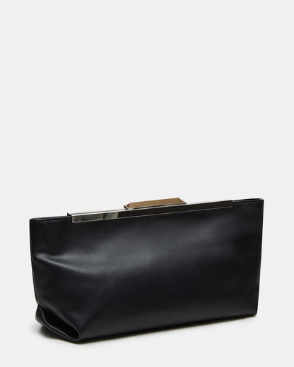ANTONI Soft Oversized Clutch Bag Black | Women's Handbags | Steve Madden New