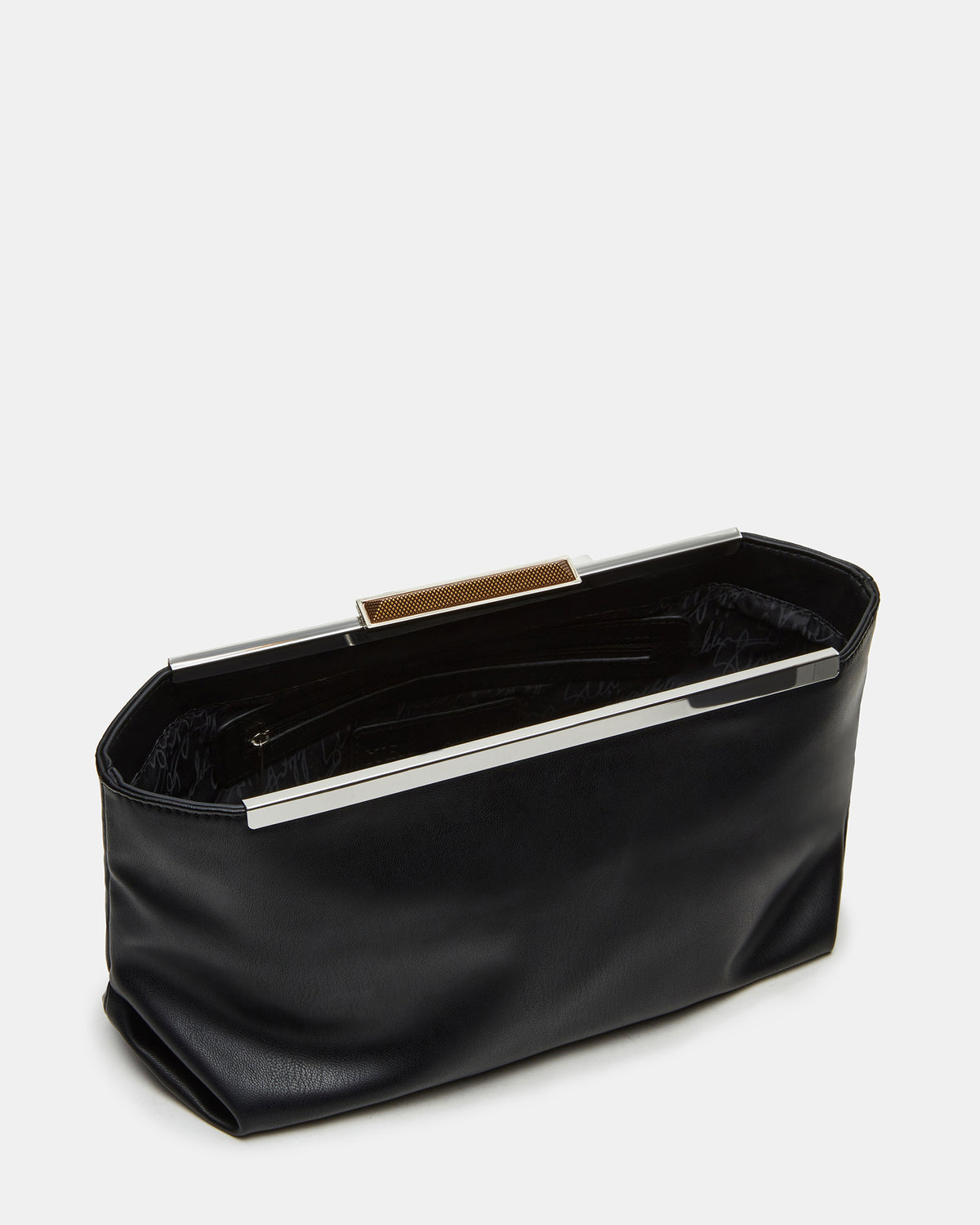 ANTONI Soft Oversized Clutch Bag Black | Women's Handbags | Steve Madden New