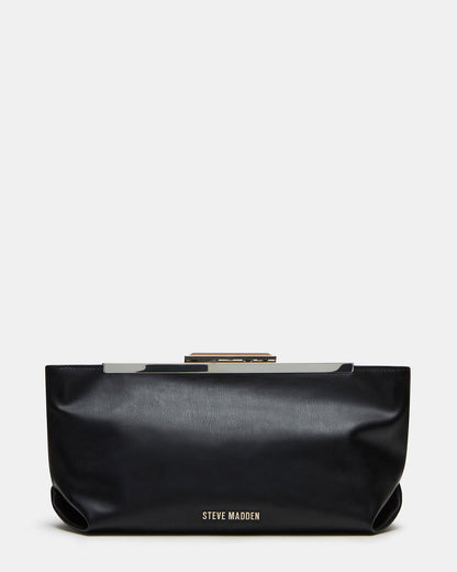 ANTONI Soft Oversized Clutch Bag Black | Women's Handbags | Steve Madden New