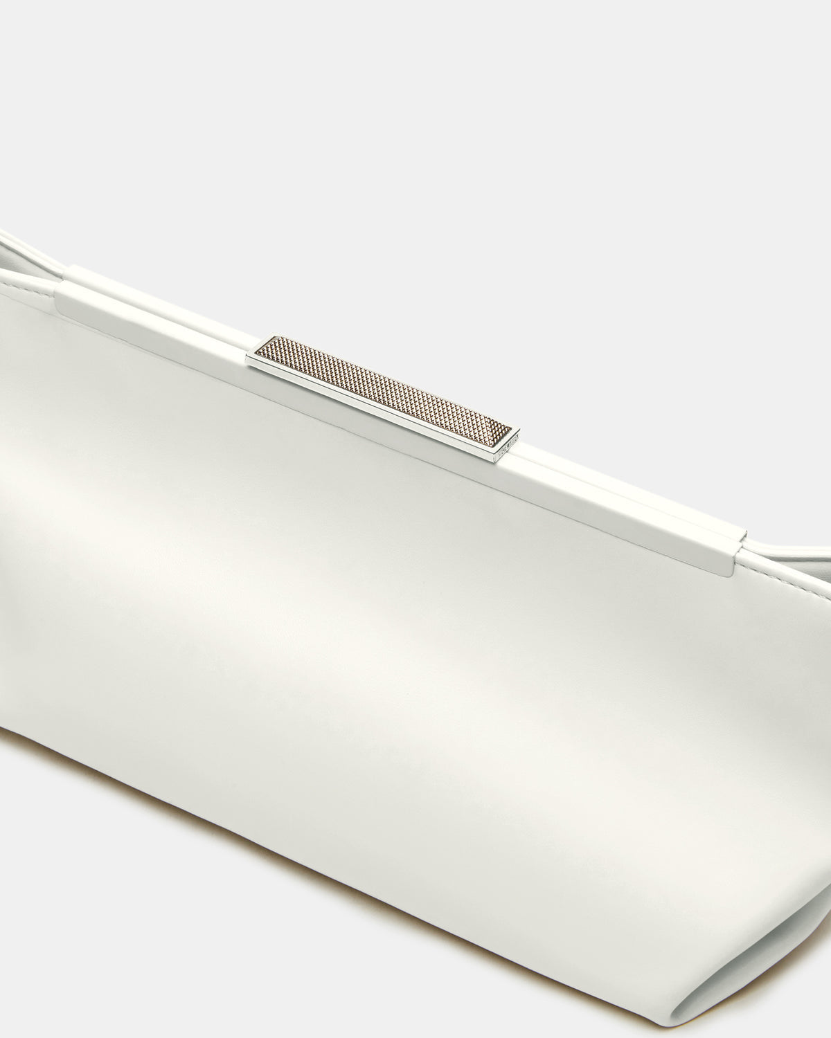 ANTONI Soft Oversized Clutch Bag Off-White | Women's Handbags | Steve Madden Best Price