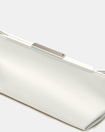 ANTONI Soft Oversized Clutch Bag Off-White | Women's Handbags | Steve Madden Best Price