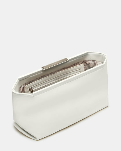 ANTONI Soft Oversized Clutch Bag Off-White | Women's Handbags | Steve Madden Best Price