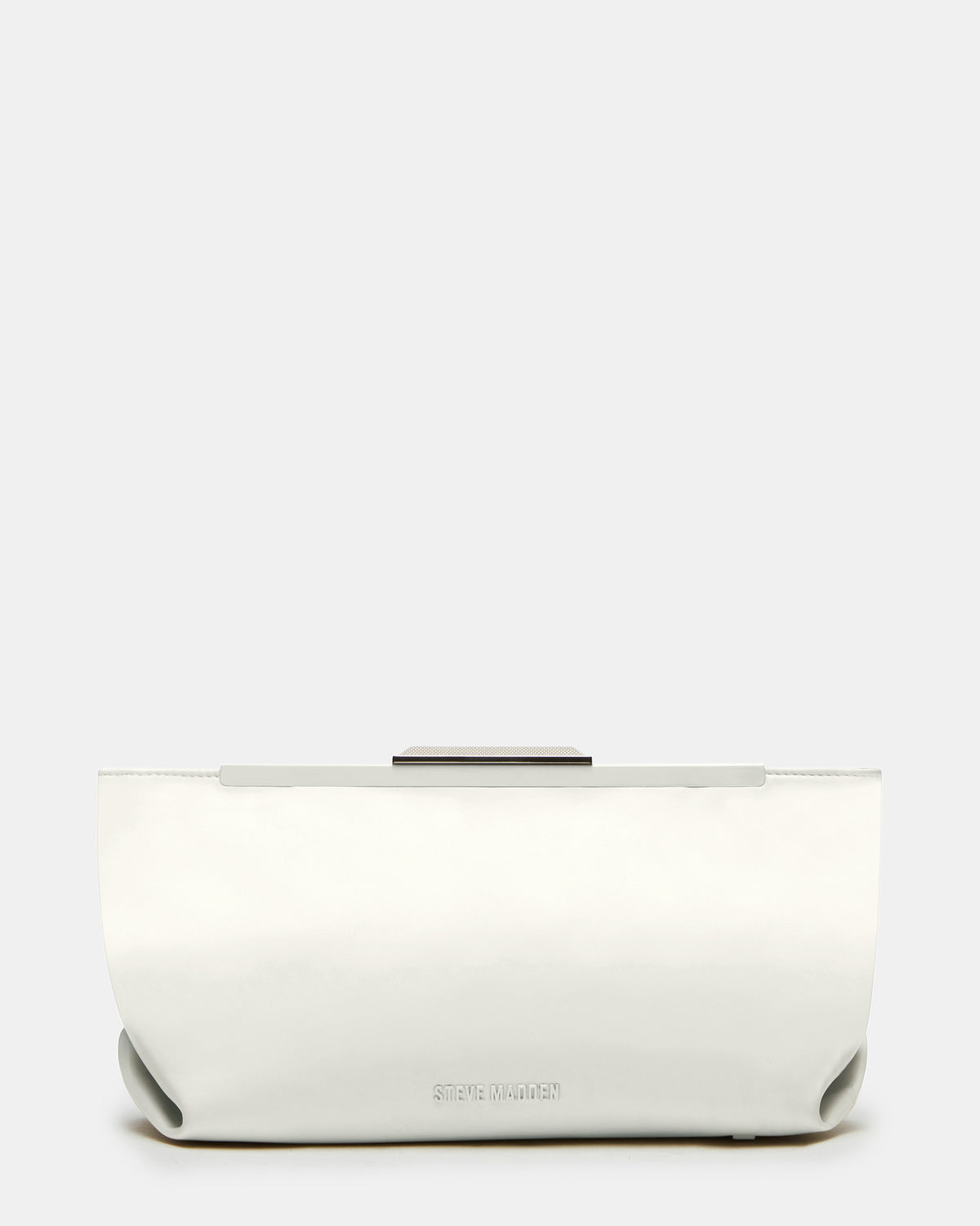 ANTONI Soft Oversized Clutch Bag Off-White | Women's Handbags | Steve Madden Best Price