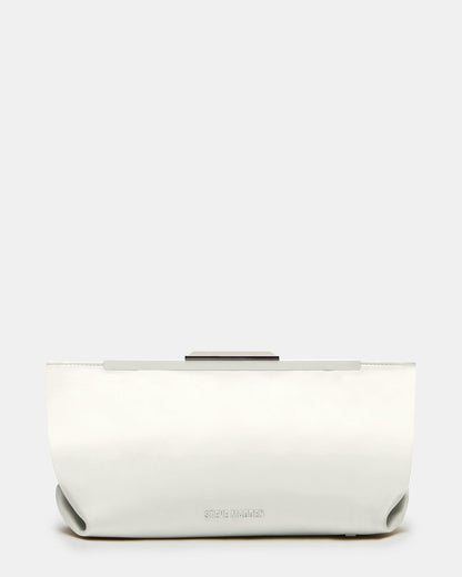ANTONI Soft Oversized Clutch Bag Off-White | Women's Handbags | Steve Madden Best Price