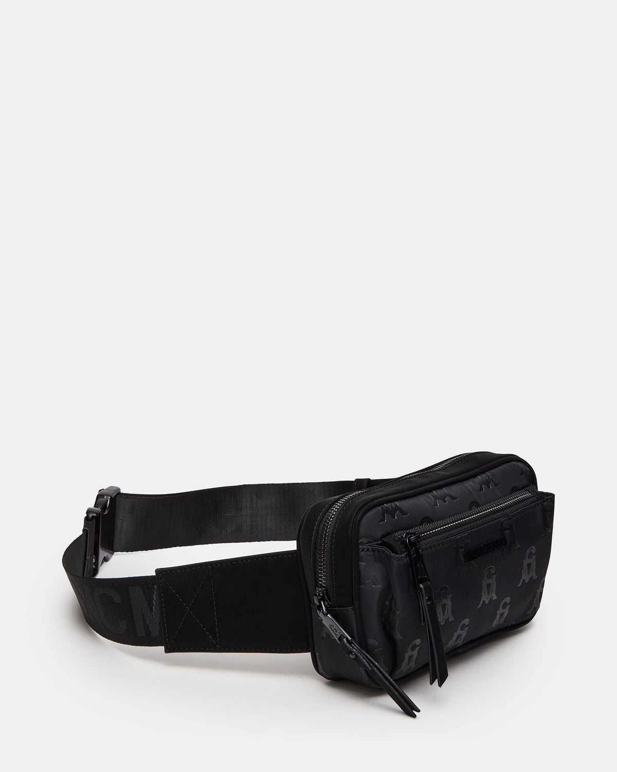 LIND Black/Black Women's Adjustable Belt Handbag | Steve Madden Special Offer