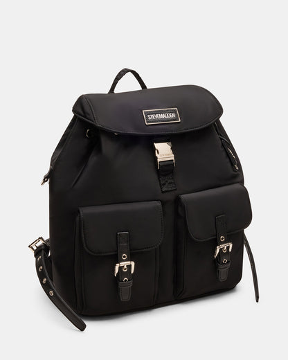 ROLO Black Women's Drawstring Backpack | Steve Madden Recommended