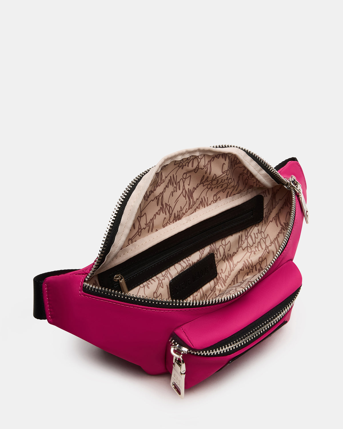 REMIX Fuchsia Women's Sporty Belt Handbag | Steve Madden Classic