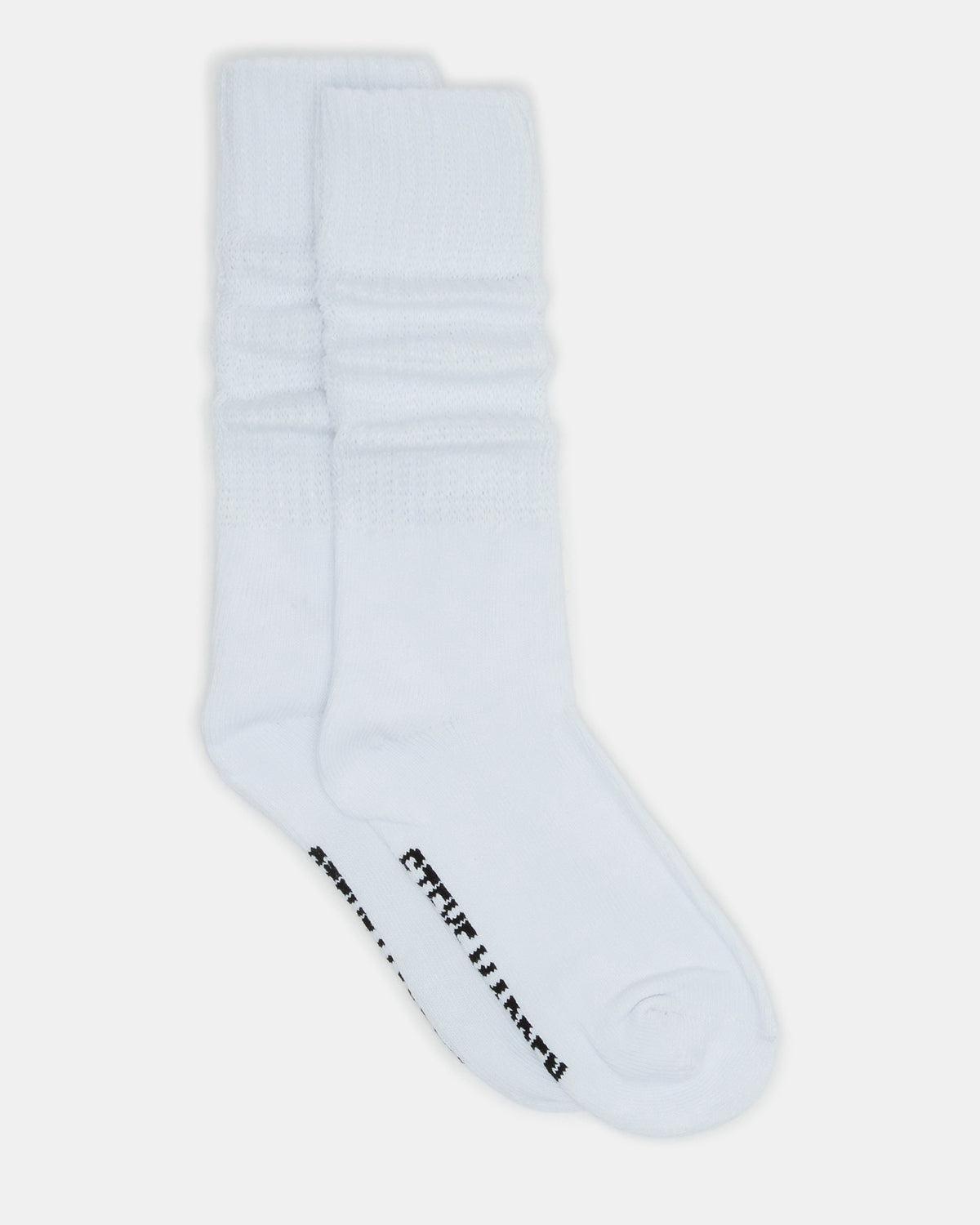2 PACK SLOUCHY CREW SOCKS WHITE Scrunch Socks | Steve Madden Customer Favorite