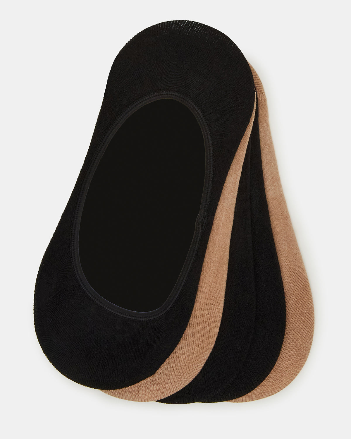 5PK SOLID MICROFIBER LINERS Women's Multi Pack Footie Socks | Steve Madden Exclusive