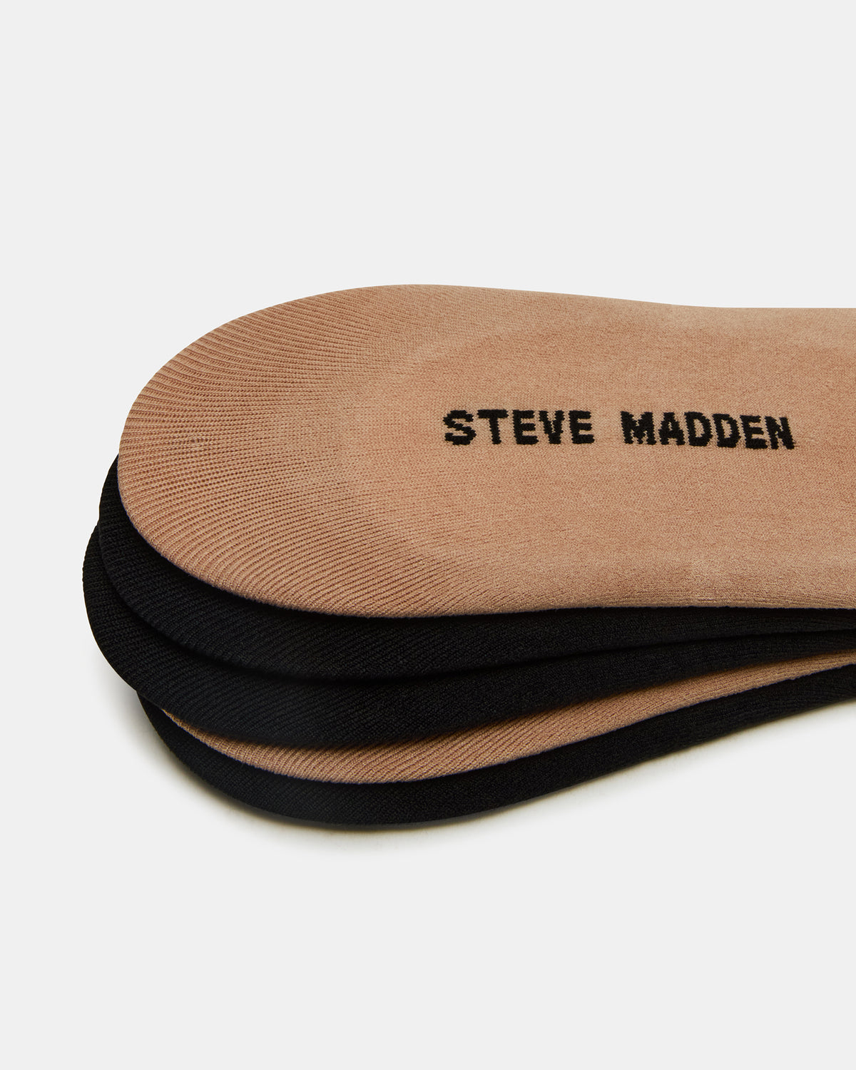 5PK SOLID MICROFIBER LINERS Women's Multi Pack Footie Socks | Steve Madden Exclusive