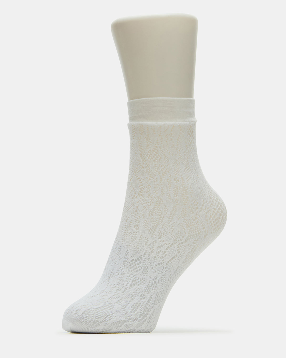 2 Pack Lace Anklet Women's Quarter Socks White | Steve Madden Deals