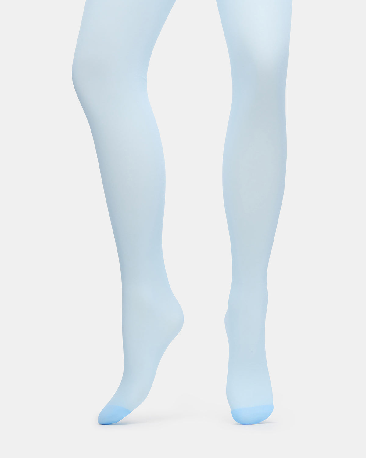BLAIR SHEER TIGHTS LIGHT Blue Women's Footed Sheer Mesh Tights | Steve Madden Exclusive