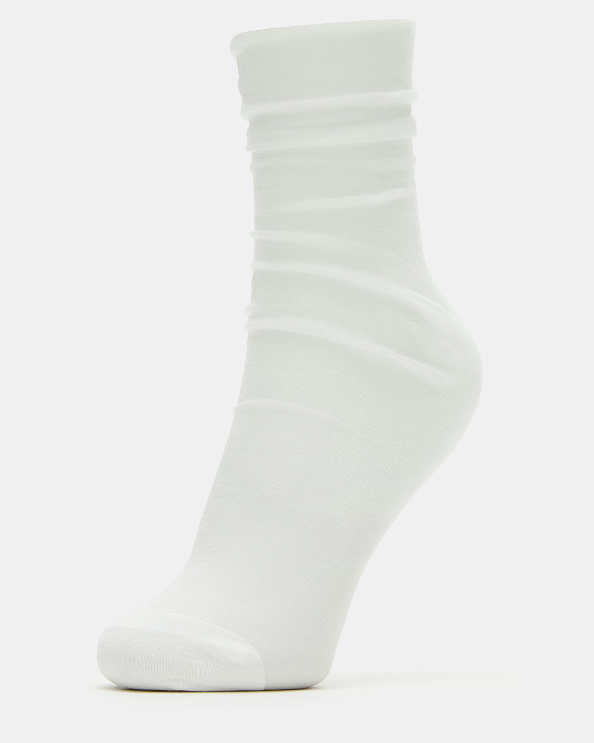 2 Pack Heart Sheer Tulle Women's Anklet Socks White | Steve Madden Classic