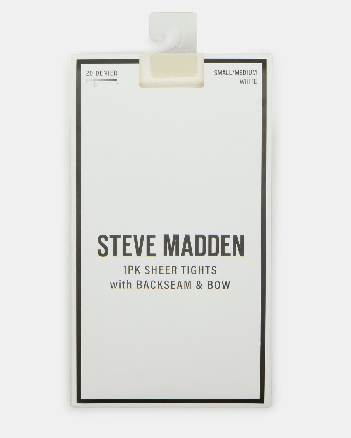 BRIDAL BOW TIGHTS Sheer White Women's Footed Tights | Steve Madden Deals