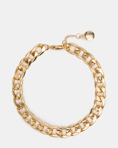 LINK CHAIN ANKLET Gold Women's | Steve Madden Deals
