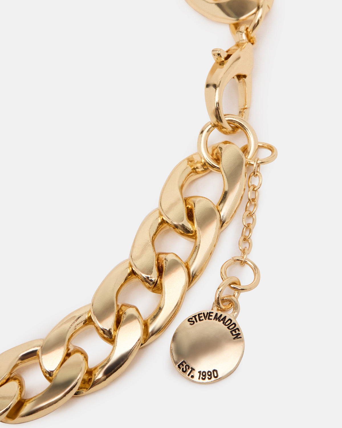 LINK CHAIN ANKLET Gold Women's | Steve Madden Deals