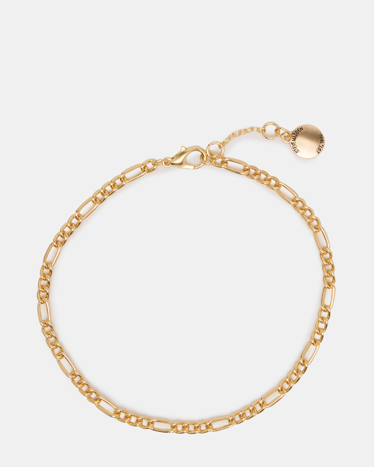 FIGARO ANKLET CAHIN Gold Women's Anklet | Steve Madden Trusted