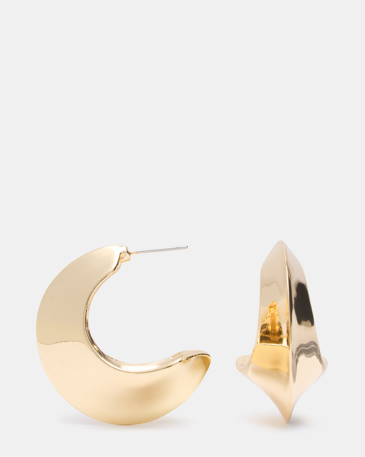 CRESCENT EARRINGS GOLD Women's Earrings | Steve Madden New
