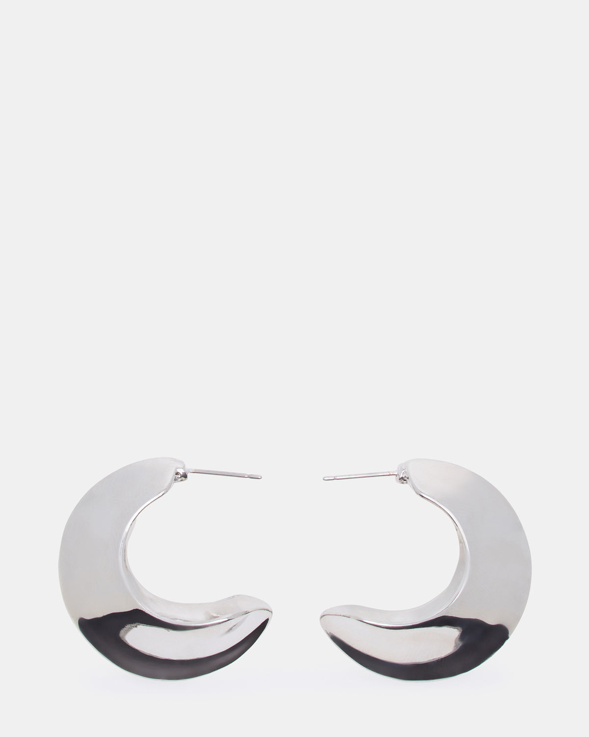 CRESCENT EARRINGS SILVER Women's Earrings | Steve Madden Recommended