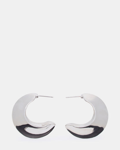 CRESCENT EARRINGS SILVER Women's Earrings | Steve Madden Recommended