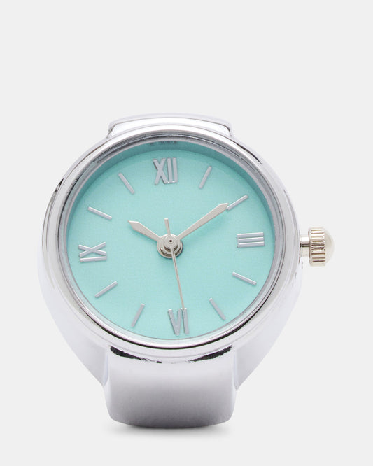 WATCH RING Blue Women's Accessories | Steve Madden Great Value