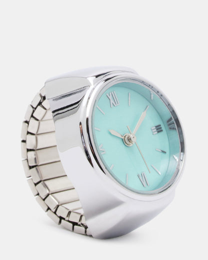 WATCH RING Blue Women's Accessories | Steve Madden Great Value