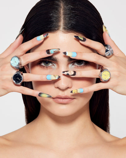 WATCH RING Blue Women's Accessories | Steve Madden Great Value