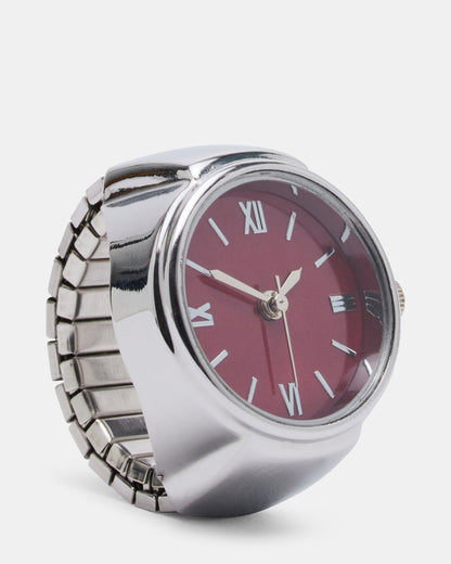 WATCH RING Red | Women's Accessories | Steve Madden Deals