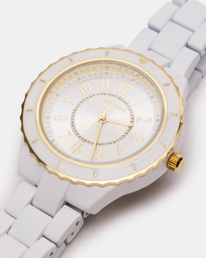 WOMEN'S STAINLESS STEEL WATCH White Women's Watch | Steve Madden Featured