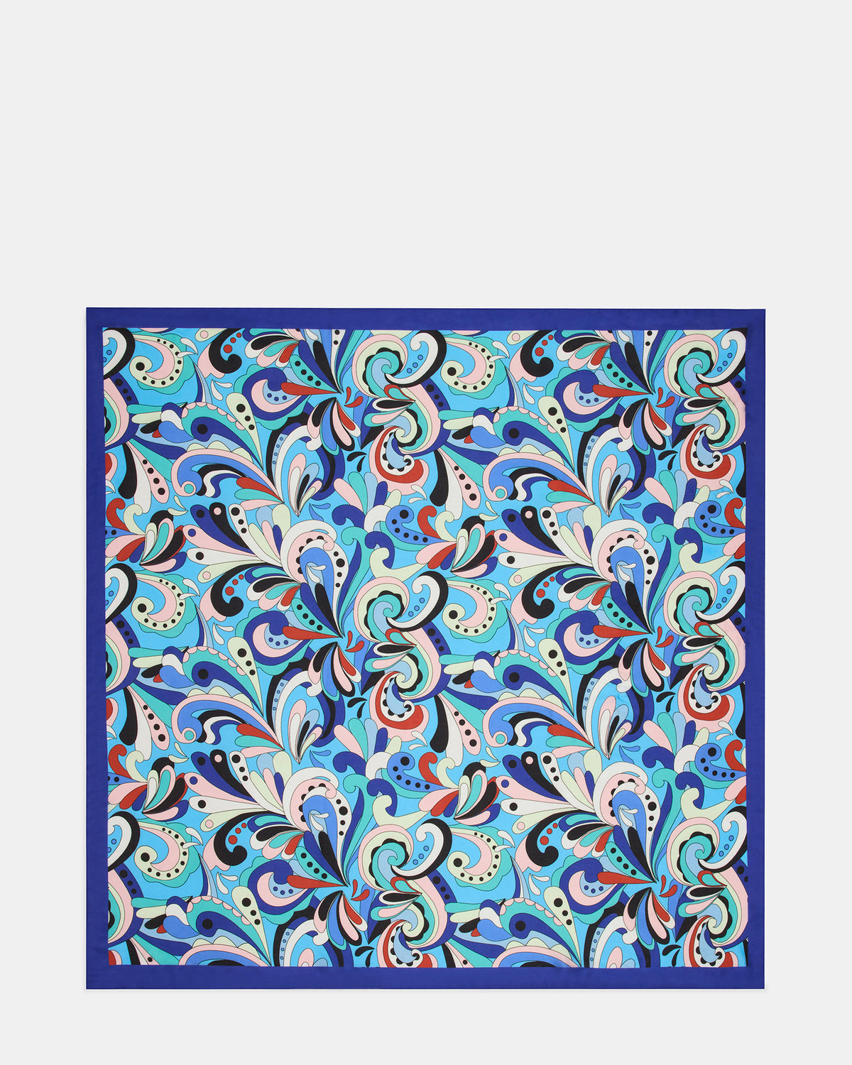 BLUE PRINTED SCARF Women's Resort Scarf | Steve Madden Best Seller