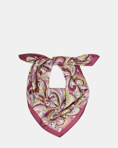LAVENDER PRINTED SCARF Women's Resort Scarf | Steve Madden Great Value