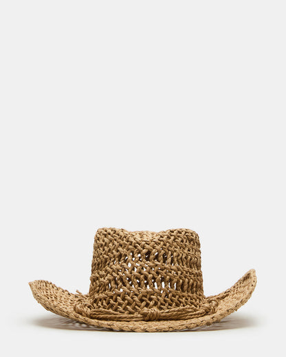 LANI WESTERN HAT Tan Women's Cowboy Hat | Steve Madden Top Pick